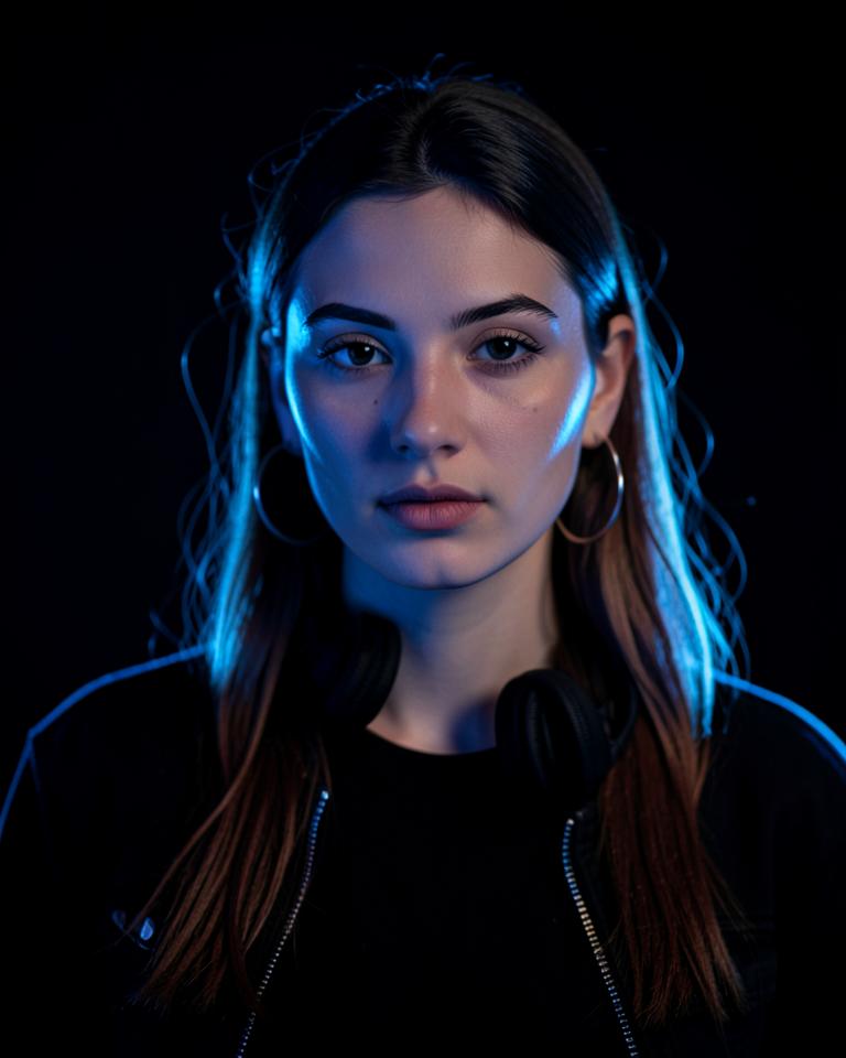 Retrato de Luna Noir